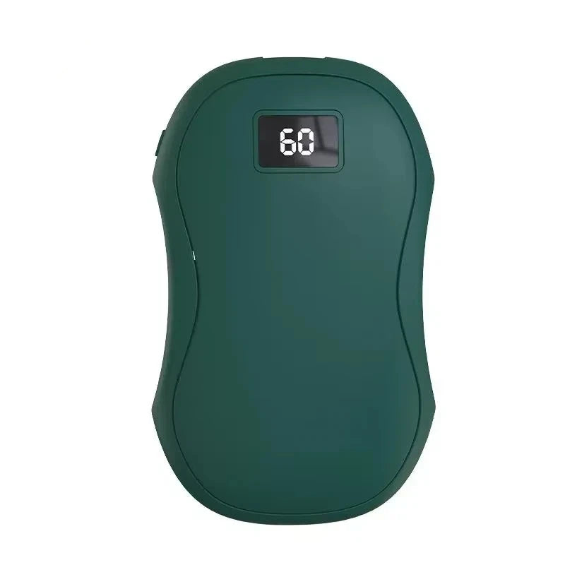 Chauffe Main Portable 50 000mAh avec grande capacité , affichage numérique , chauffage rapide , sécurisé , chaleur double face , idéal pour vos moment de fraicheur