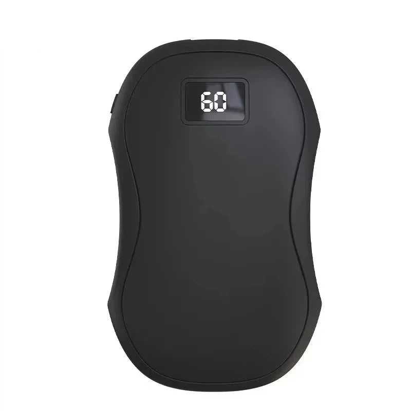 Chauffe Main Portable 50 000mAh avec grande capacité , affichage numérique , chauffage rapide , sécurisé , chaleur double face , idéal pour vos moment de fraicheur
