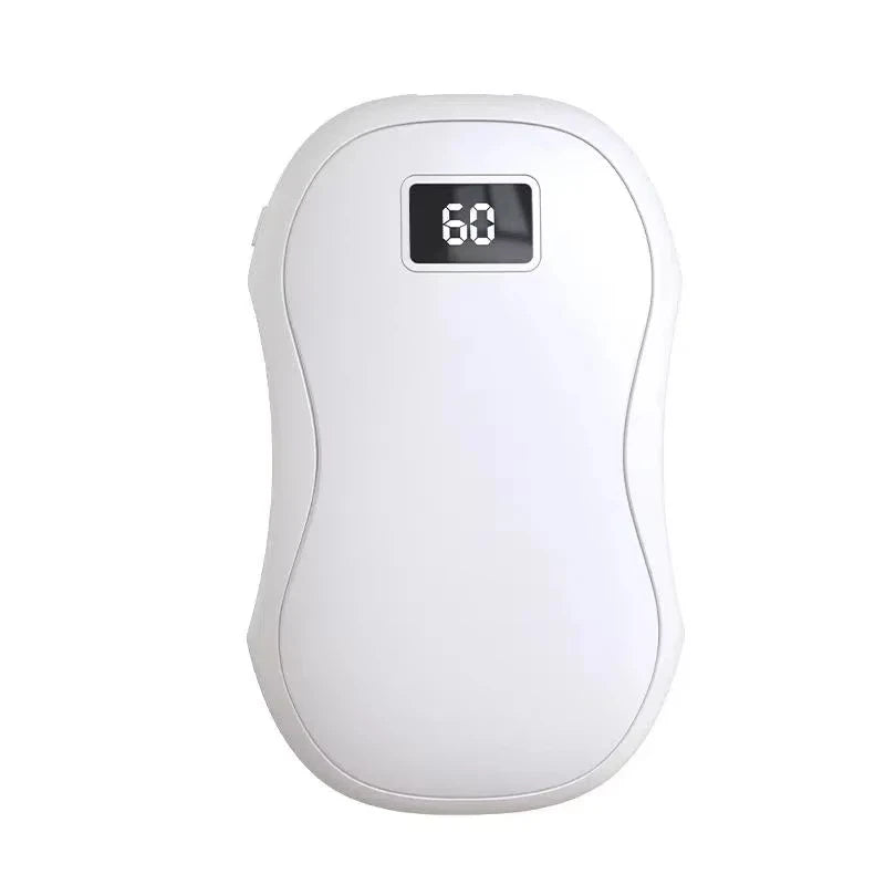 Chauffe Main Portable 50 000mAh avec grande capacité , affichage numérique , chauffage rapide , sécurisé , chaleur double face , idéal pour vos moment de fraicheur